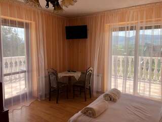 Отели типа «постель и завтрак» Grand Panorama Wiśniowa Двухместный номер с 1 кроватью и видом на горы-18